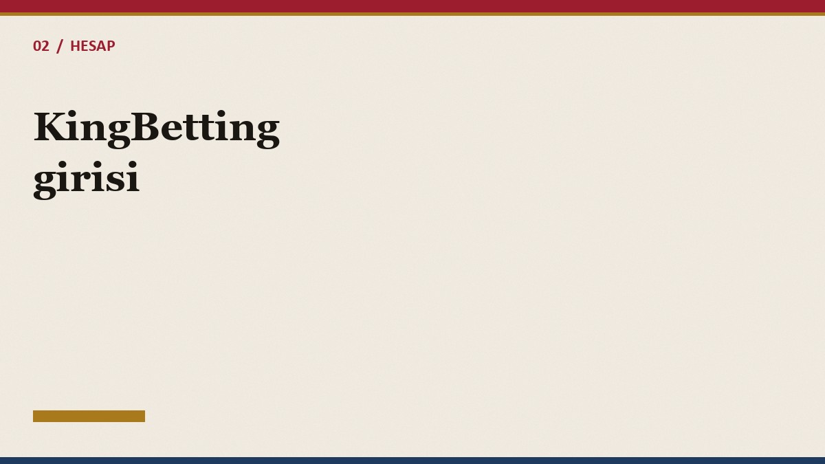 KingBetting login